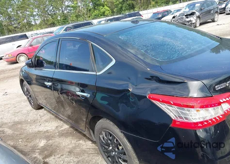 2015 Nissan Sentra Sv из США, поврежденный, VIN 3N1AB7AP1FL642244